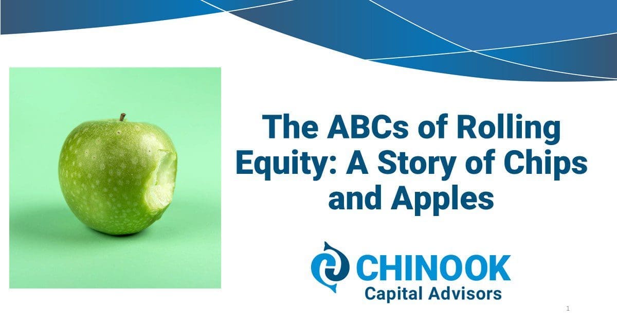 The ABCs of Rolling Equity: A Story of Chips and Apples